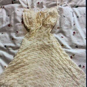 Elegant Cream Dress